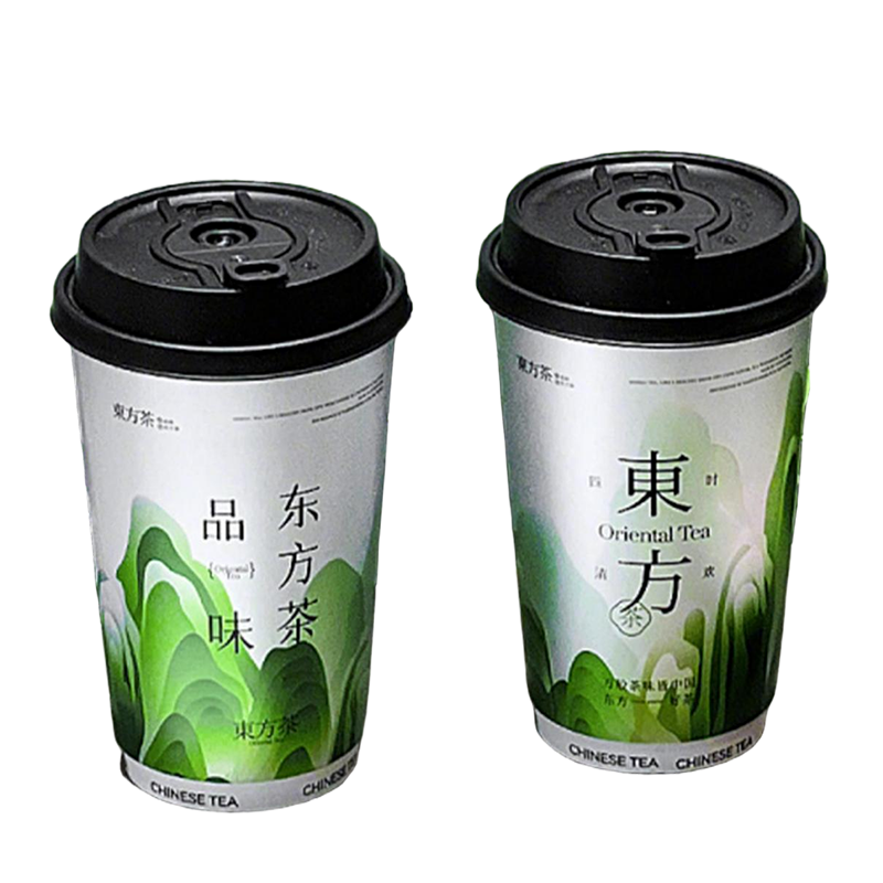 Double layer paper cups