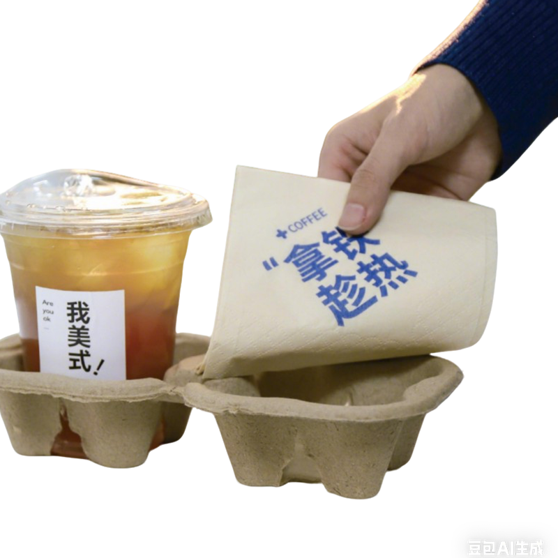 Raw pulp napkins series