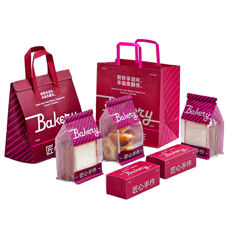 Bread toast packaging