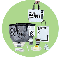 Coffee & tea shop packaging